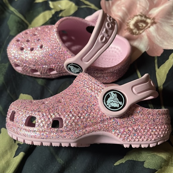 CROCS Shoes Crocs Unicorn Glitter Baby Size C4 Poshmark